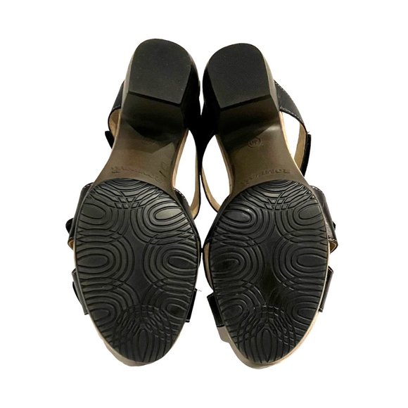 ROMIKA Black Jamaica Studded Nancy 02 COMFORT Block Heel SANDALS Sz 9/ MSRP $130 - Picture 5 of 16